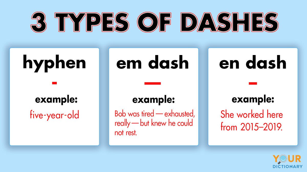 em dash